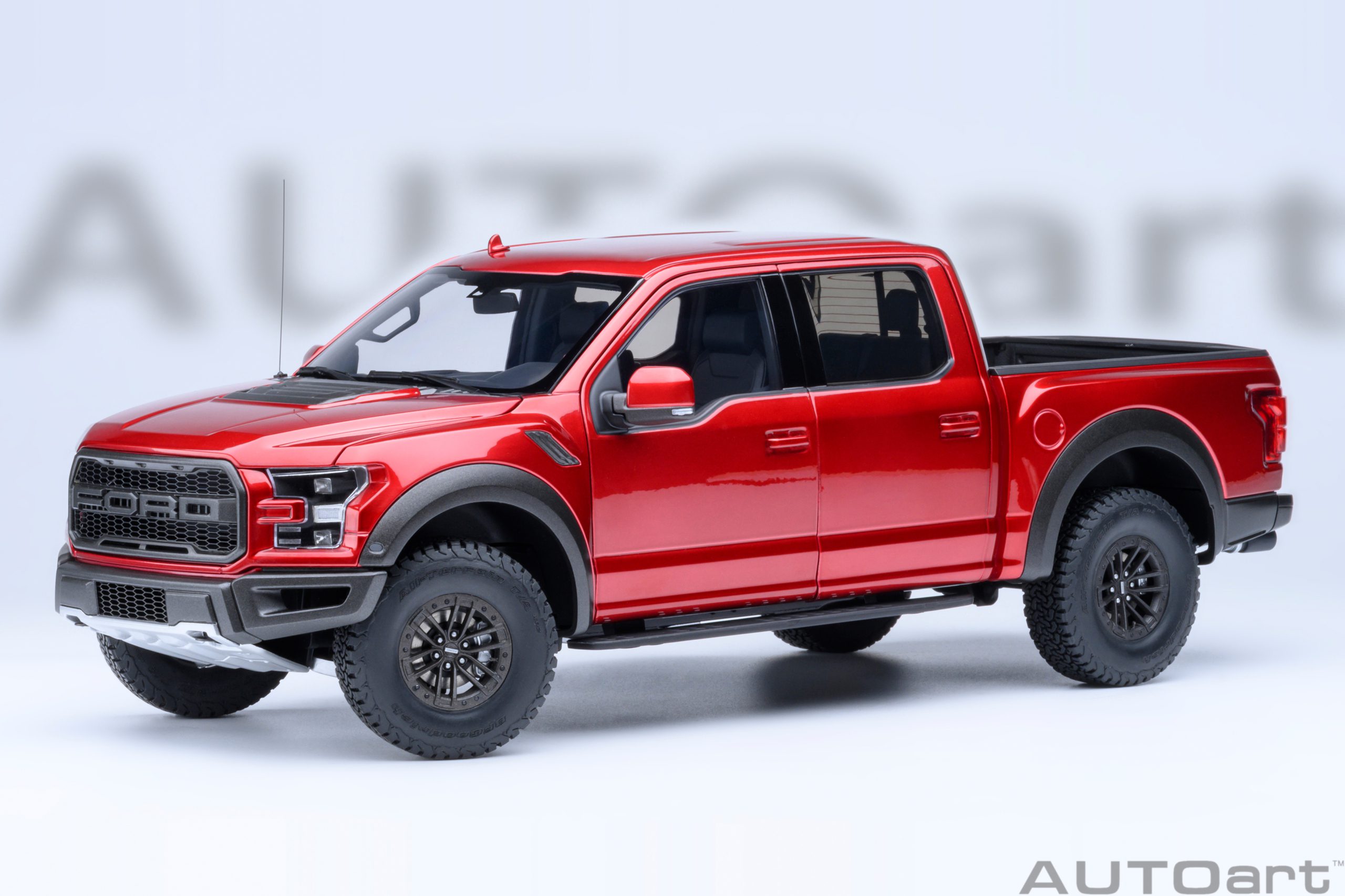 72948 AUTOart Ford F-150 Raptor Supercrew 2019 Ruby Red 1:18