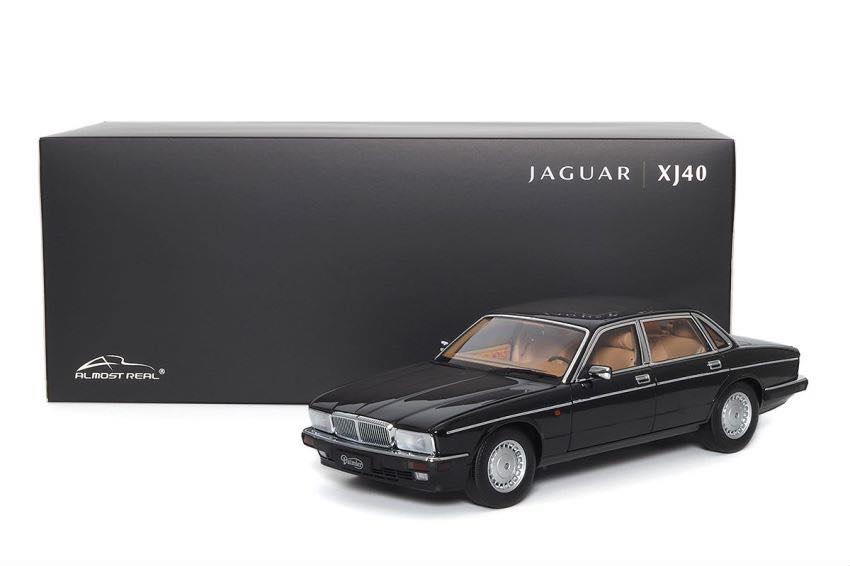 ALM810543 Almost Real Jaguar Daimler XJ6 XJ40 Ebony Black 1:18