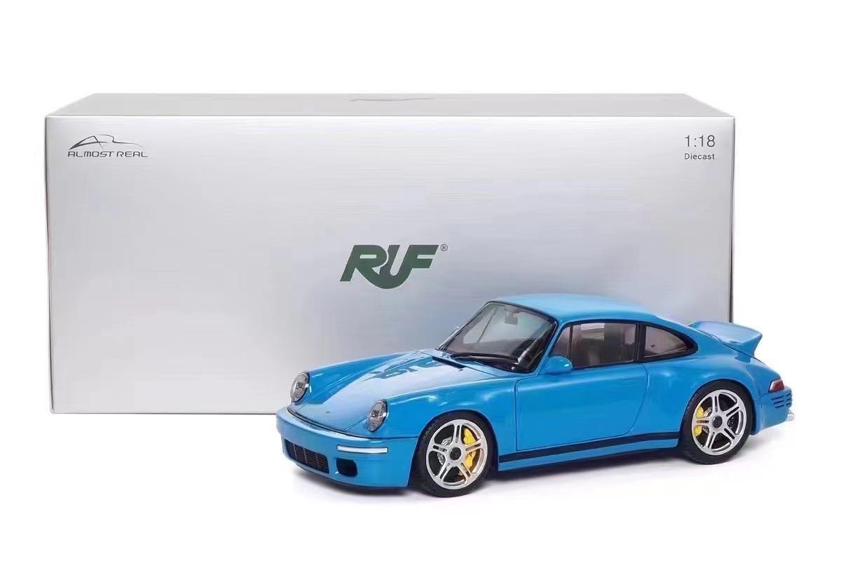ALM880202 Almost Real Porsche RUF SCR 2018 Maxico Blue 1:18