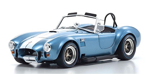 KYO8047 SB Kyosho Shelby Cobra 427 S/C Sapphire Blue/White (08047SBL) 1:18
