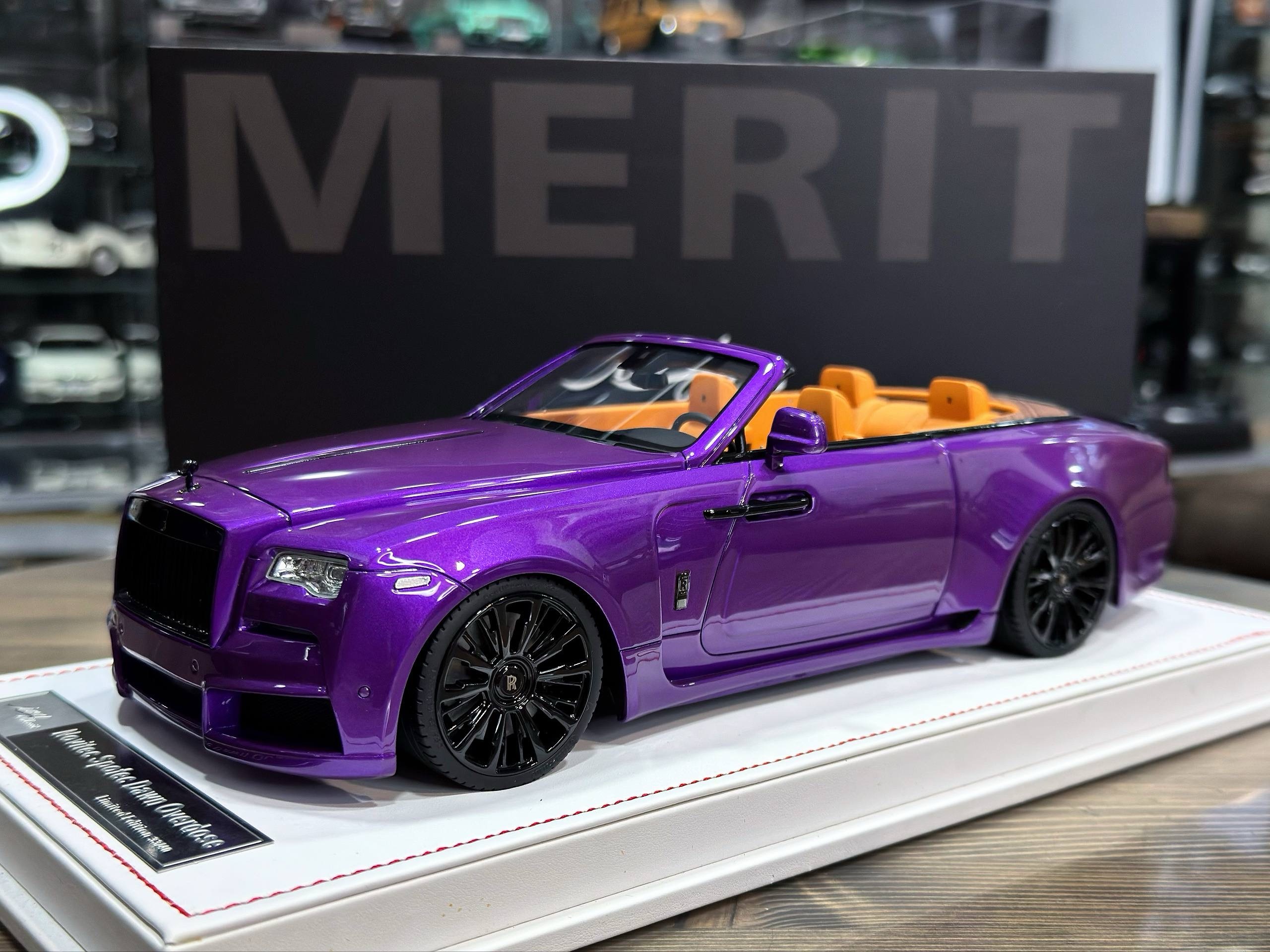 IVY Merit Rolls Royce Novitec Spofec Dawn Overdose Purple 1:18