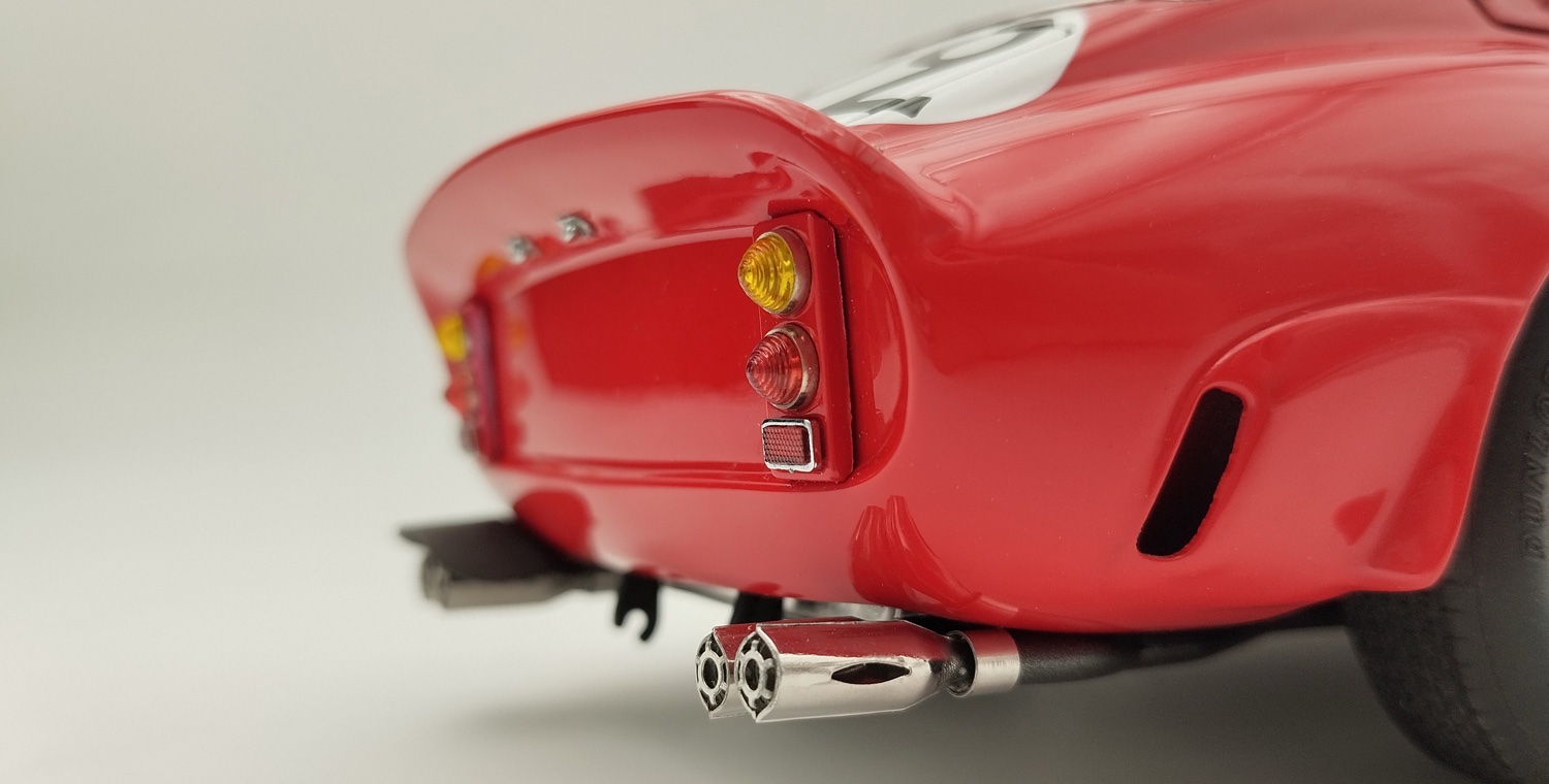 M-253 CMC Ferrari 250 GTO 24h France 1962 Beurlys/Elde/Mason #22 Red 1:18 — изображение 7