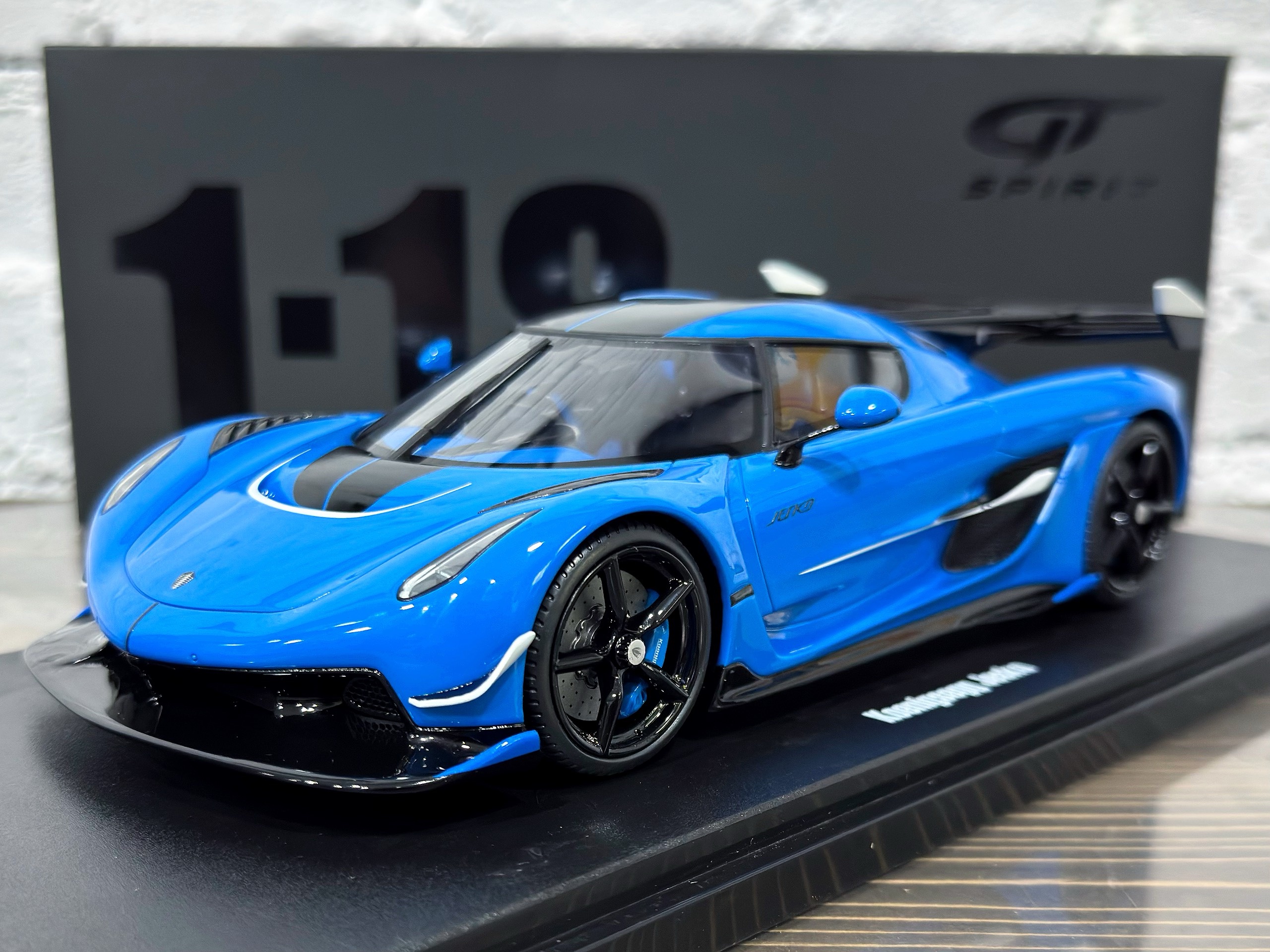 GT1002 GT Spirit Koenigsegg Jesko Blue 2025 1:18