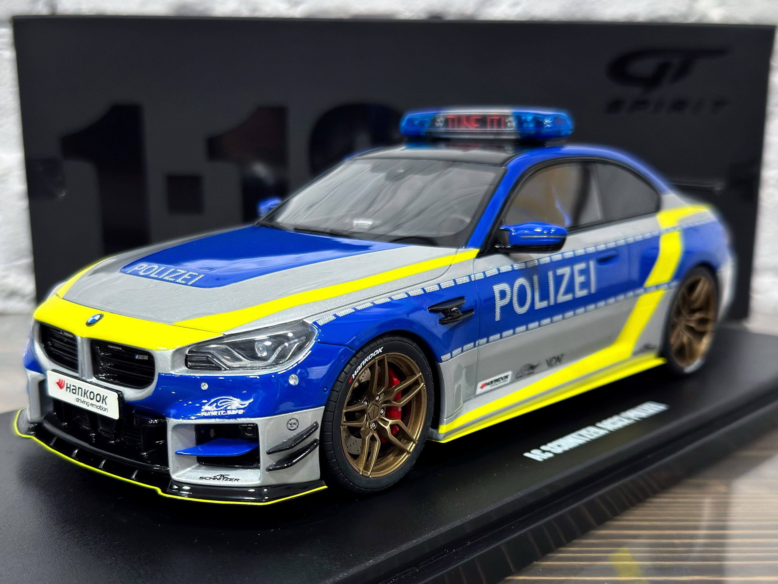 GT573 GT Spirit BMW AC SCHNITZER ACS2 SPORT POLIZEI 2024 1:18
