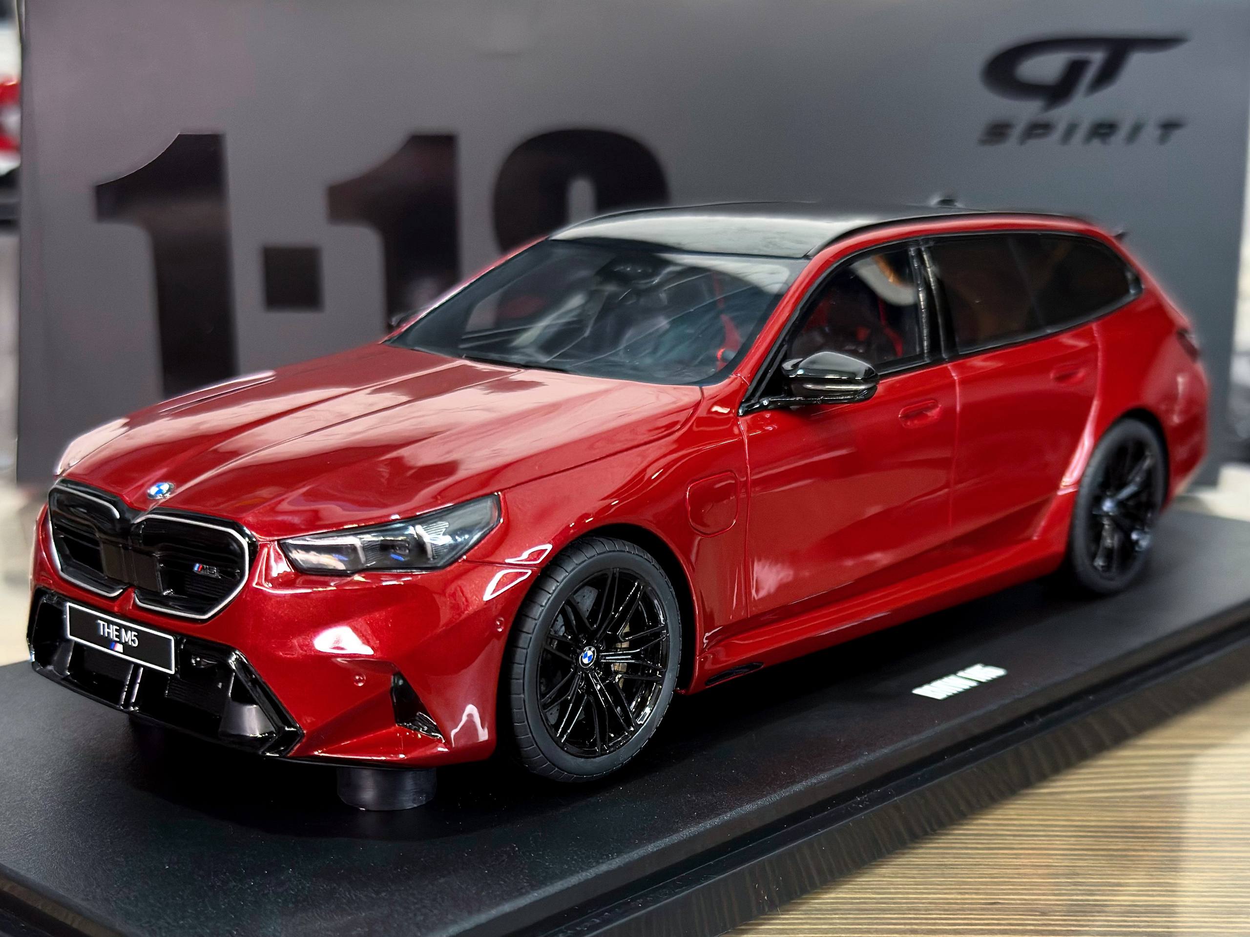 GT964 GT Spirit BMW 5 Series M5 (G91) Touring SW Station Wagon 2025 Fire Red 1:18