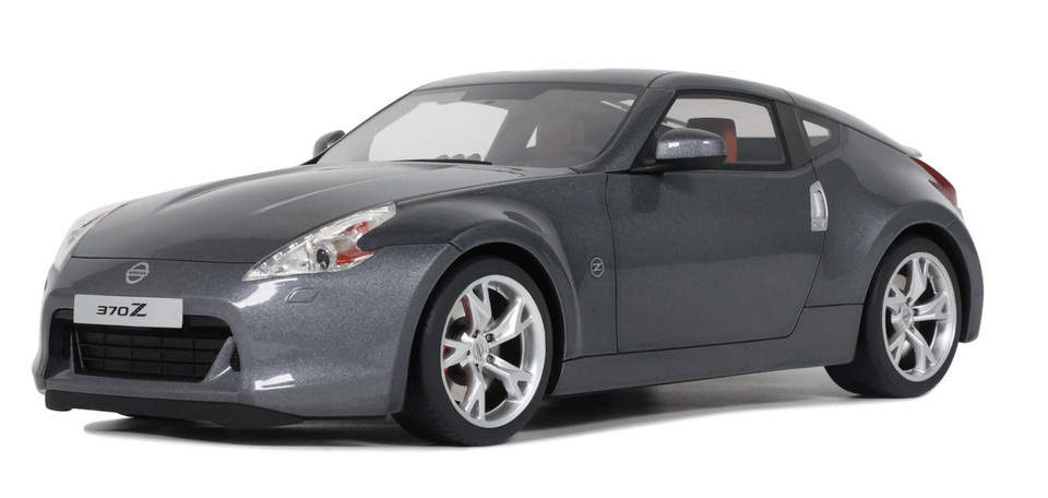 OT465 Otto Mobile Nissan 370Z KAD 2009 Gun Grey 1:18