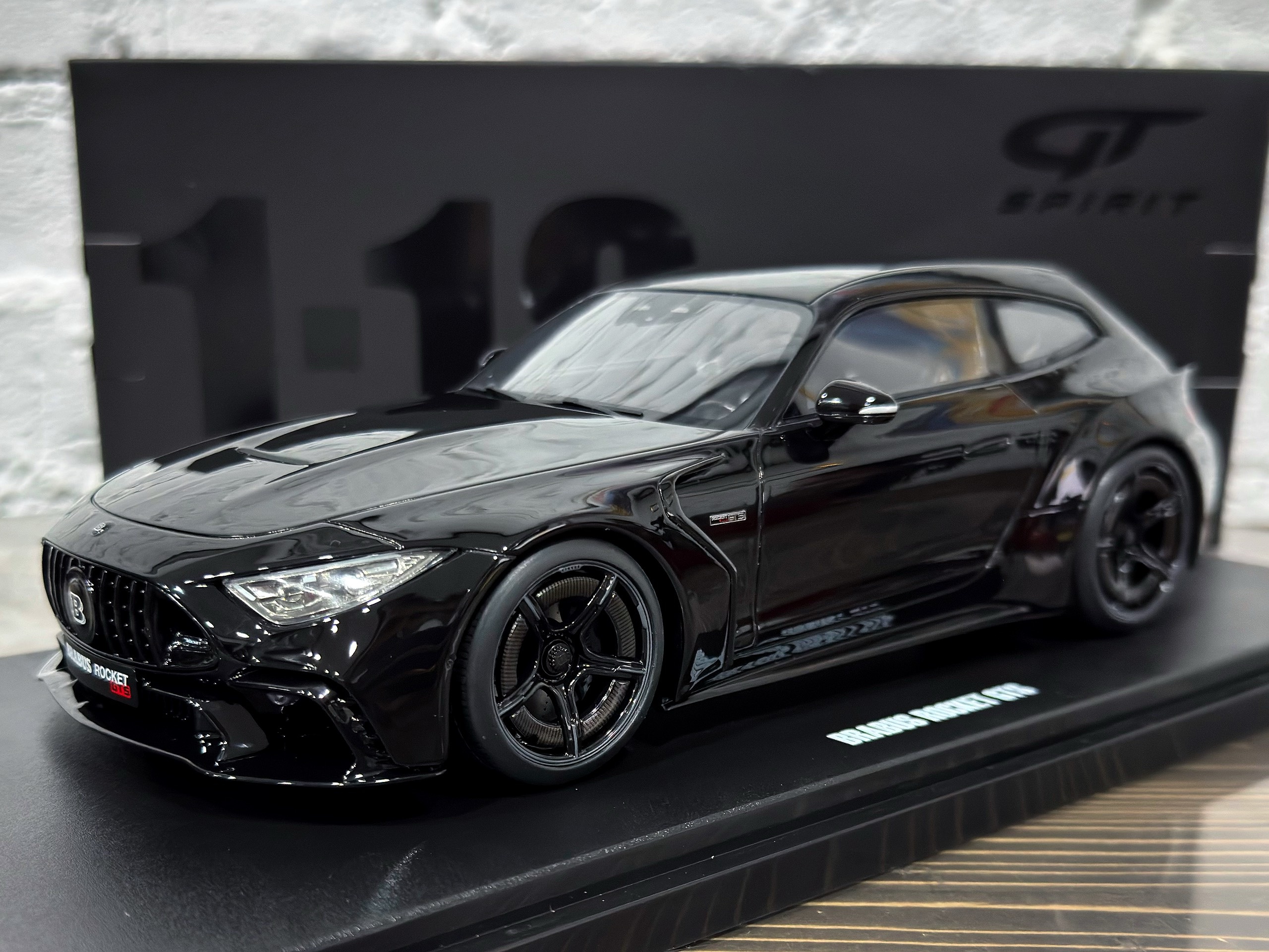 GT544 GT Spirit Brabus Rocket GTS Black 2024 1:18