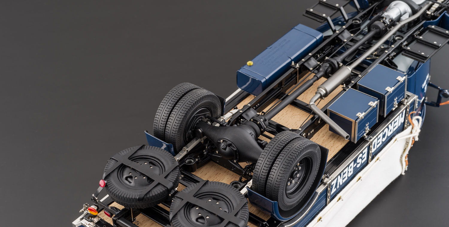 M-144 CMC Mercedes Benz Race Car Transporter Lo 2750 1934-1938 1:18 — изображение 9