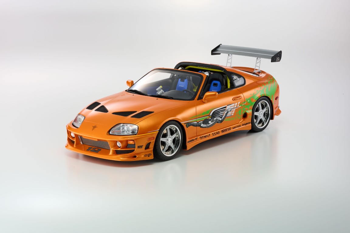 12009A Kyosho Toyota Supra Turbo Fast & Furious Orange Pearl 1:12