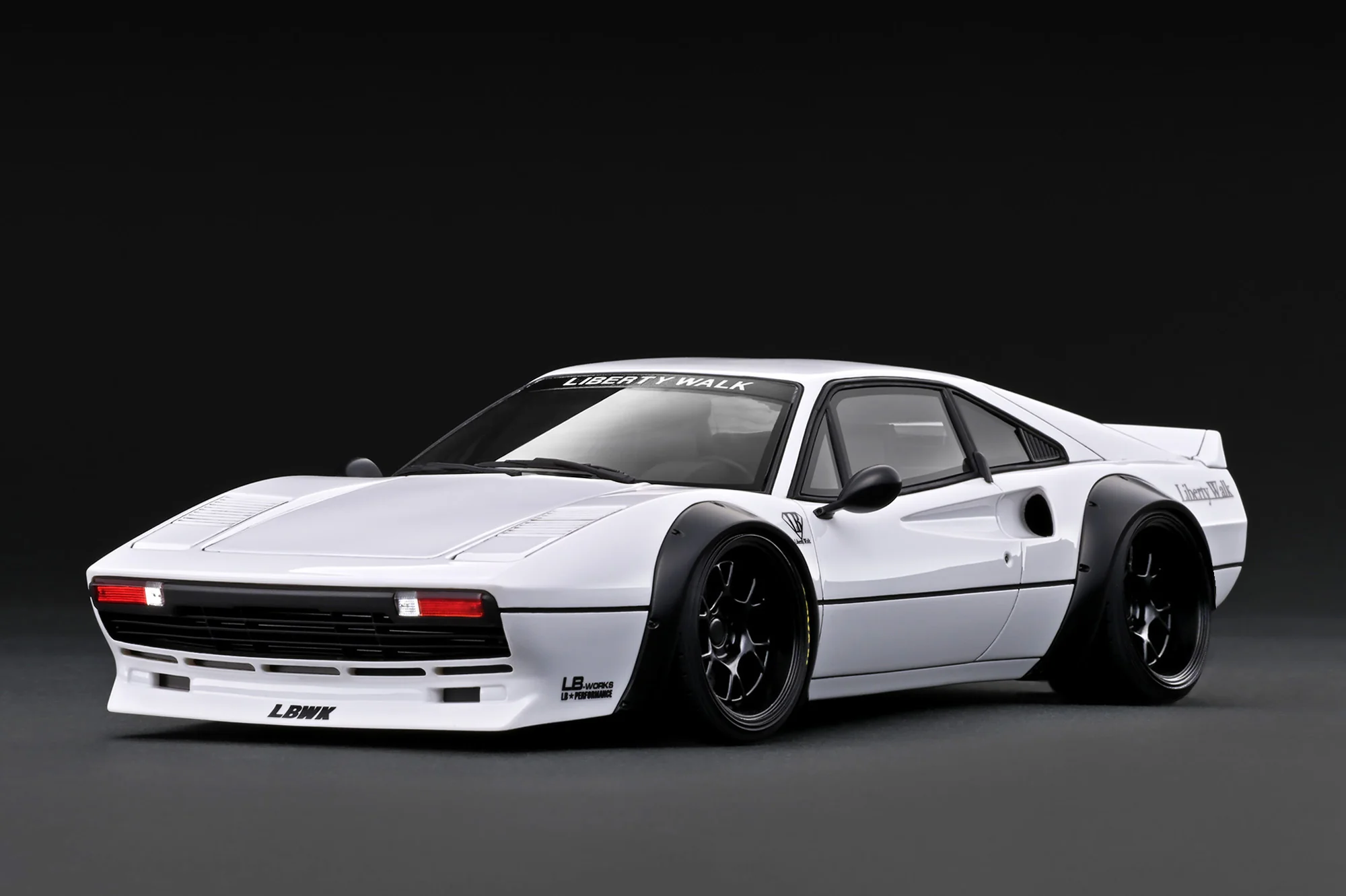IG3747 Ignition Model Ferrari LB-WORKS 308 White 1:18