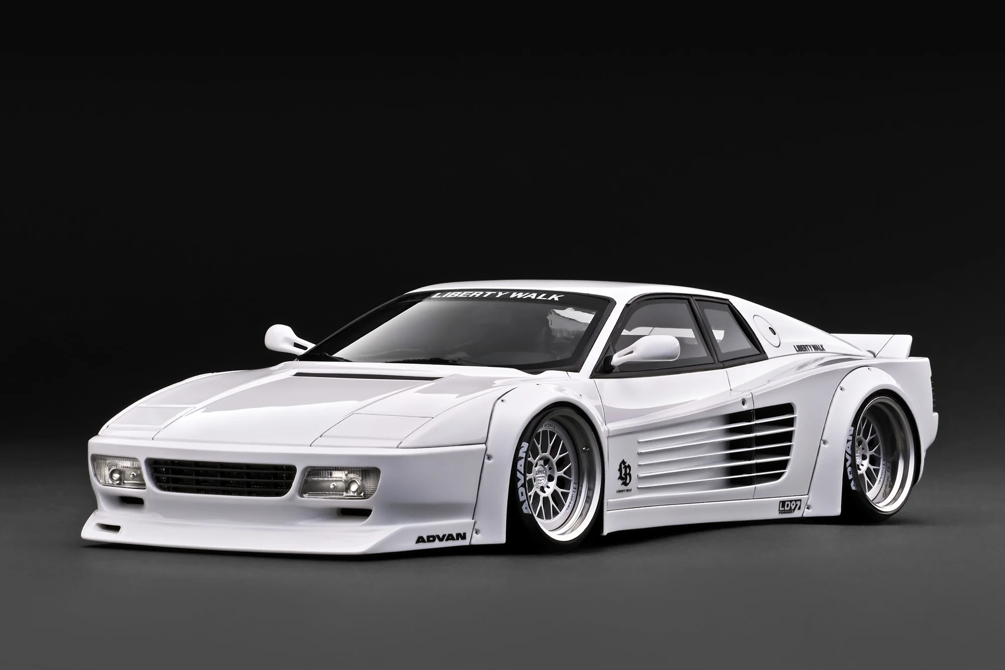IG3751 Ignition Model Ferrari LB-WORKS 512 White 1:18