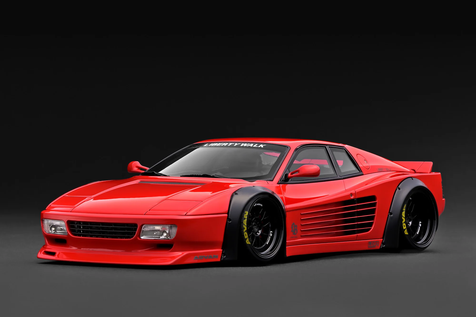 IG3791 Ignition Model Ferrari LB-WORKS 512 Red 1:18