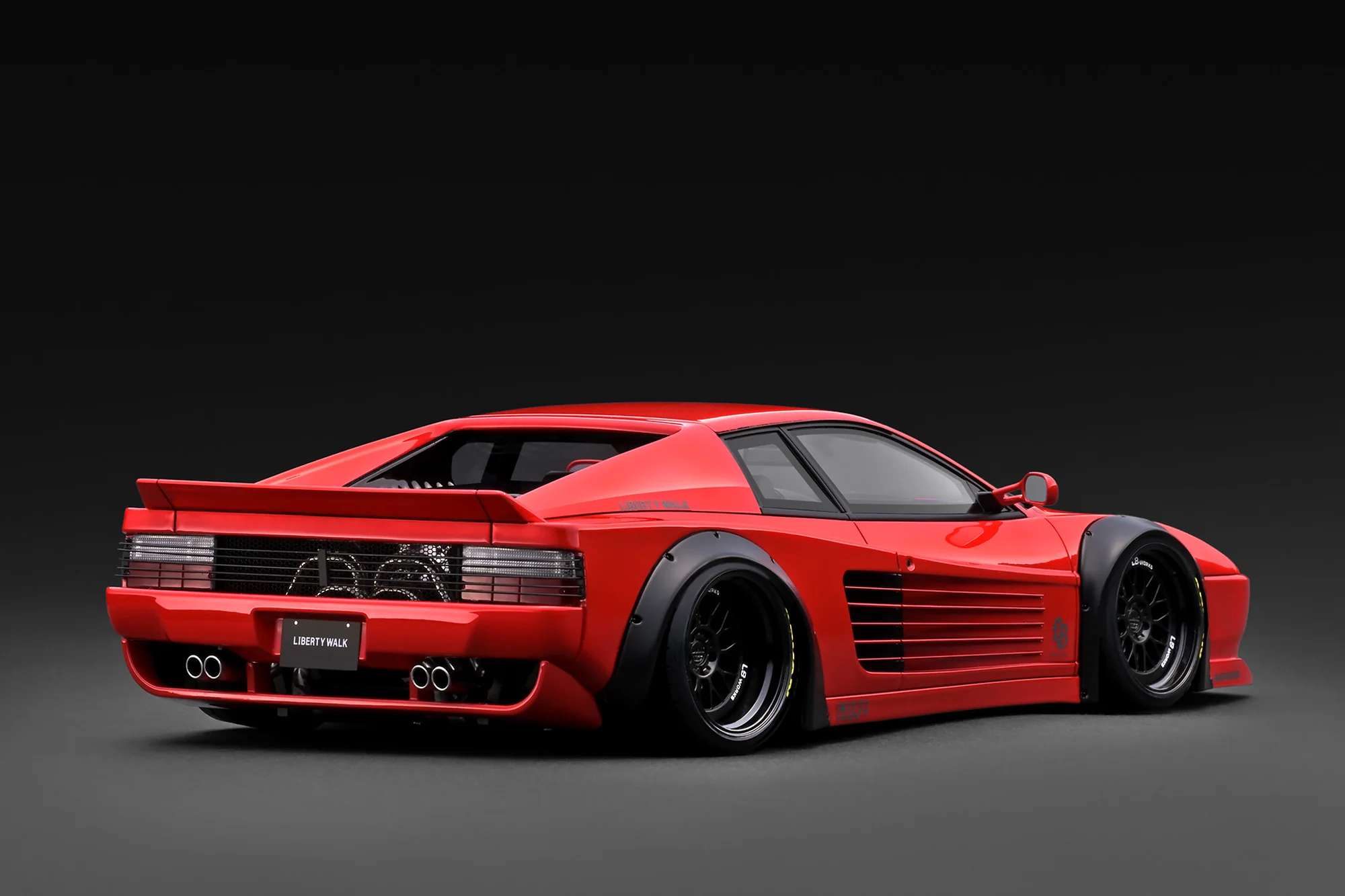 IG3791 Ignition Model Ferrari LB-WORKS 512 Red 1:18 — изображение 2