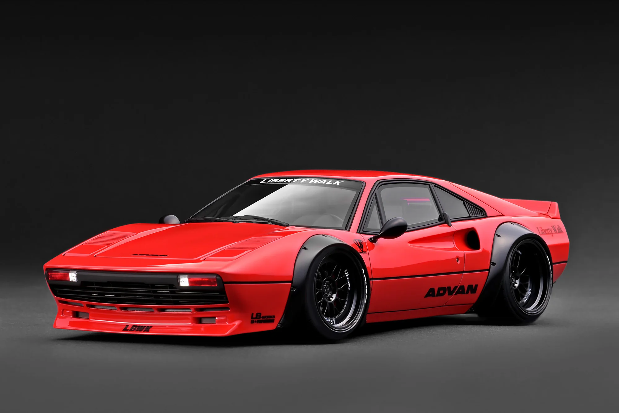 IG3795 Ignition Model Ferrari LB-WORKS 308 Red 1:18