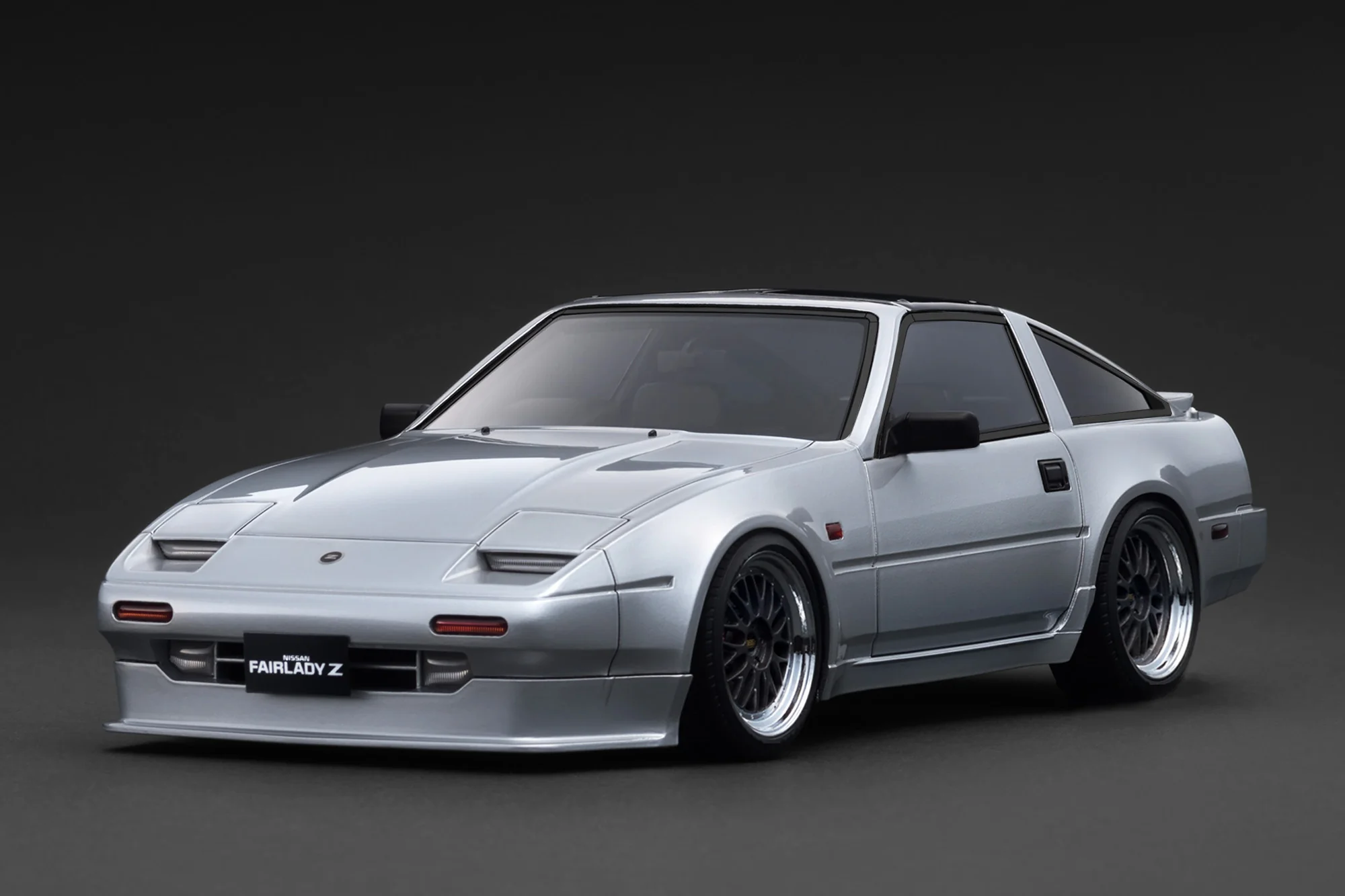IG3893 Ignition Model Nissan Fairlady Z 2-Seater 300ZR (Z31) Silver 1:18