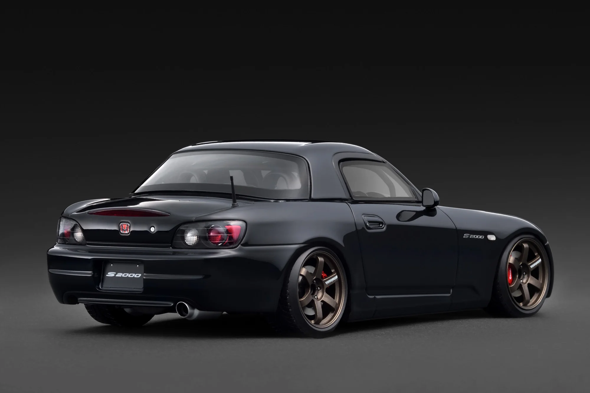 IG3921 Ignition Model Honda S2000 (AP1) Black 1:18 — изображение 2