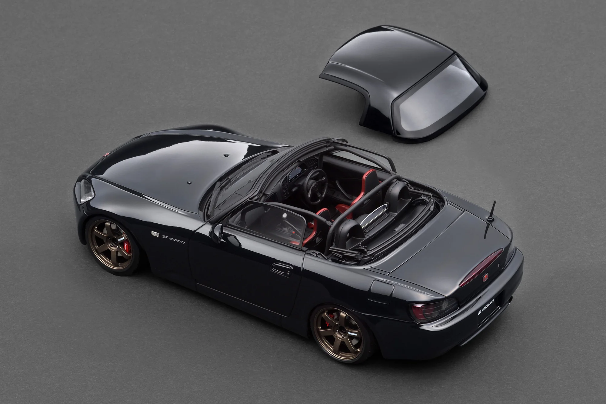 IG3921 Ignition Model Honda S2000 (AP1) Black 1:18 — изображение 3