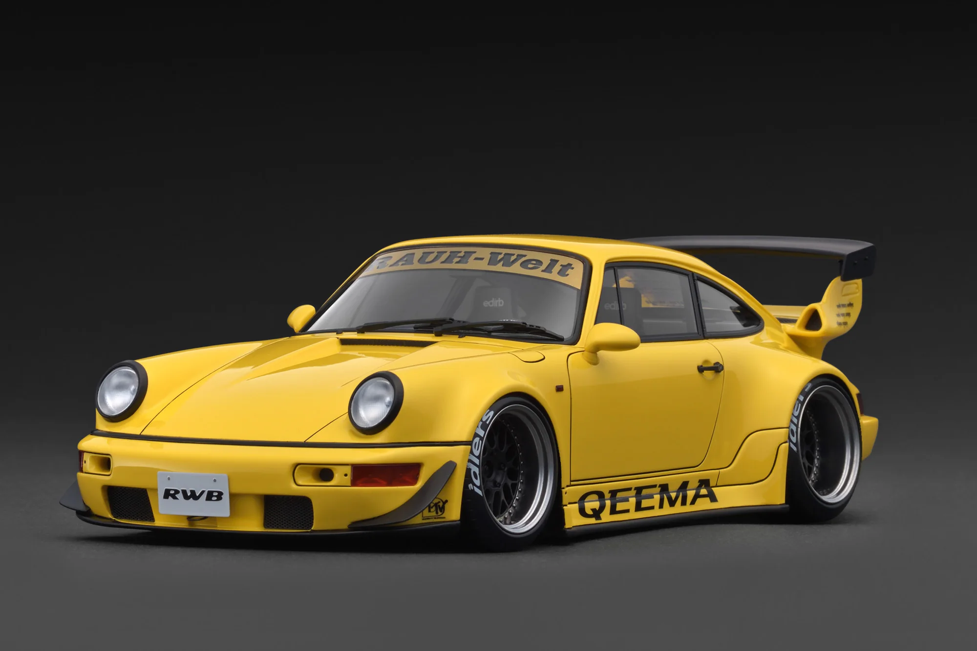 IG3949 Ignition Model RWB 964 QEEMA Yellow 1:18