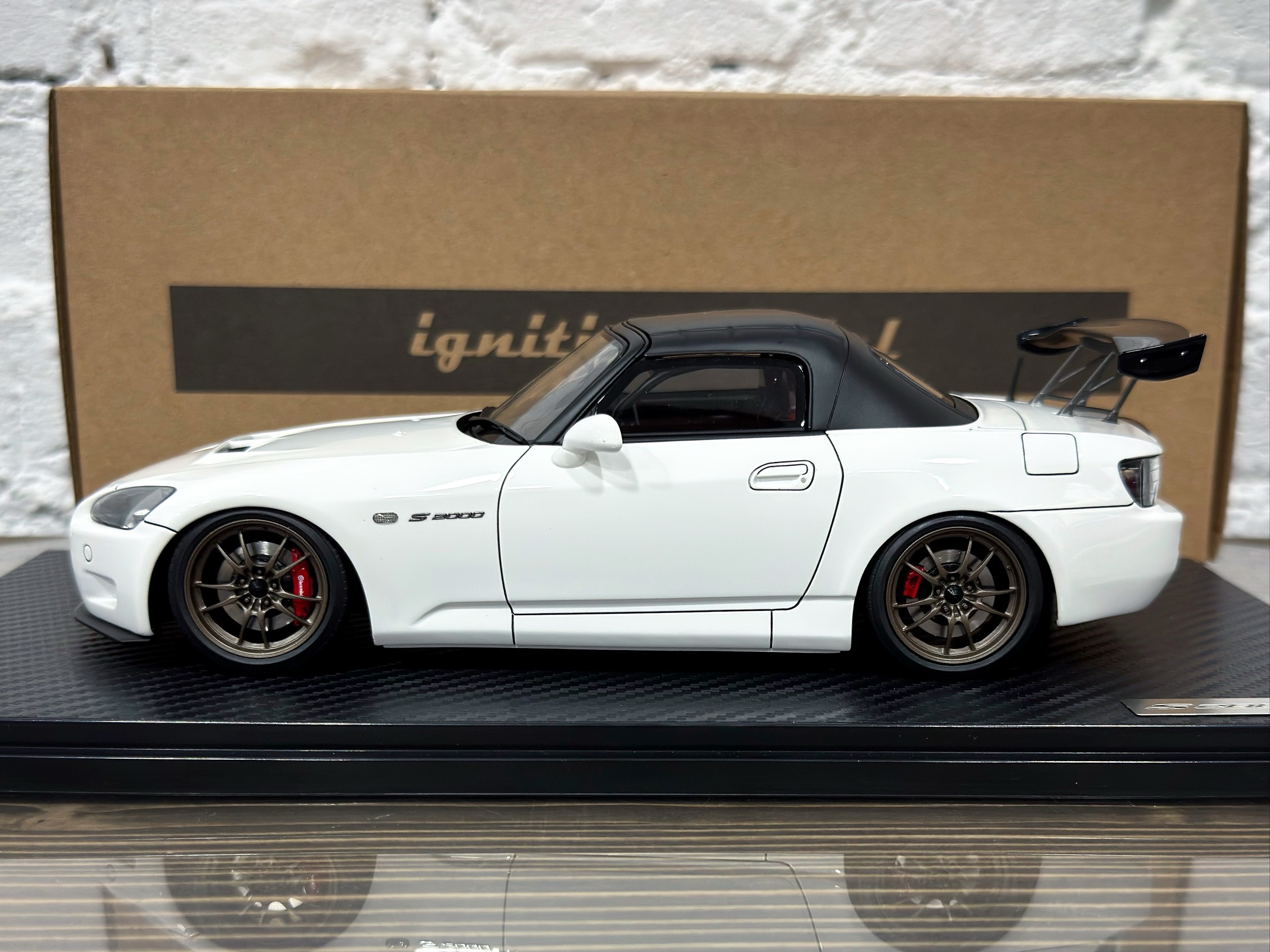 IG3917 Ignition Model Honda S2000 (AP1) White 1:18 — изображение 8
