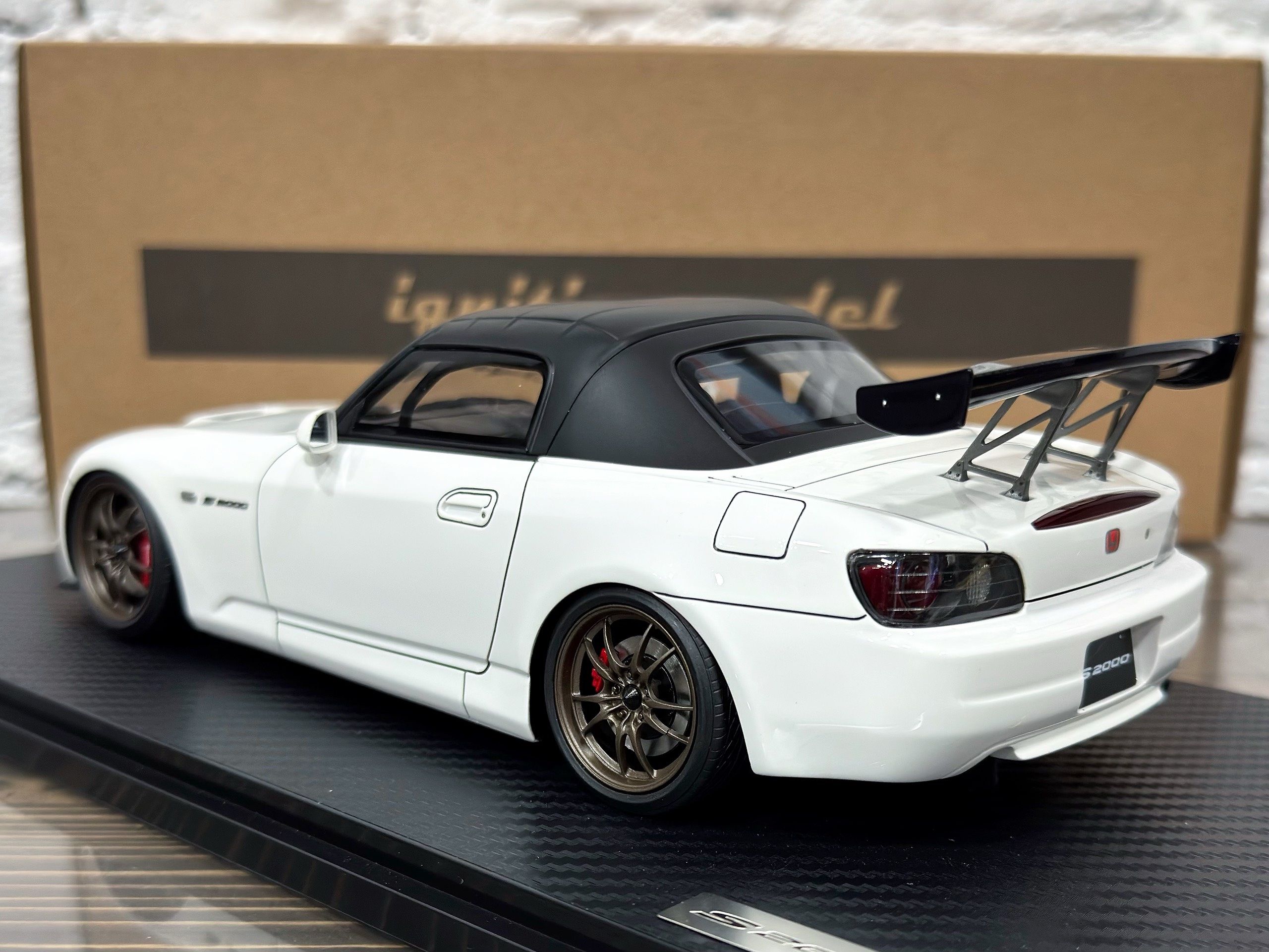 IG3917 Ignition Model Honda S2000 (AP1) White 1:18 — изображение 7