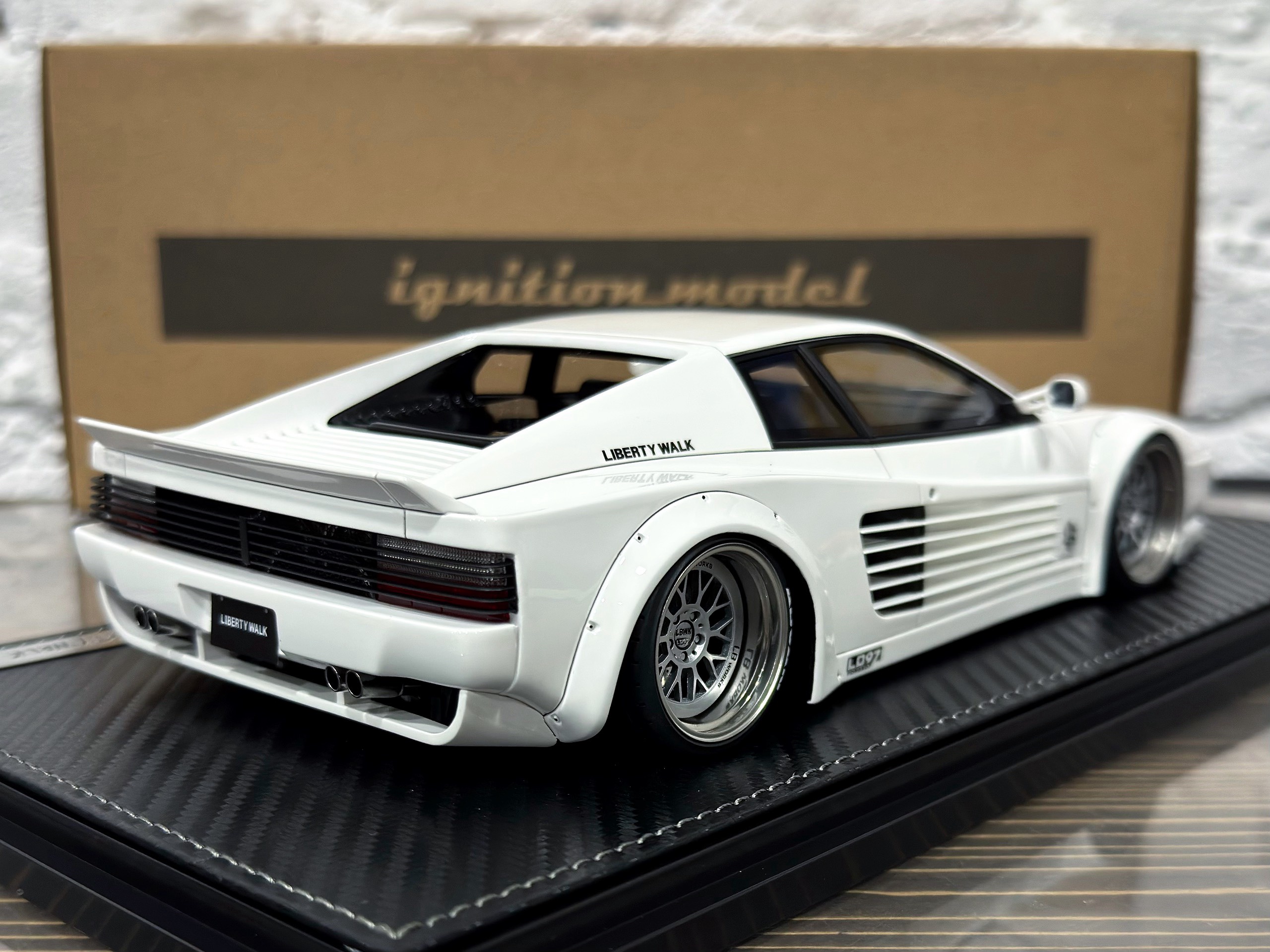 IG3751 Ignition Model Ferrari LB-WORKS 512 White 1:18 — изображение 5
