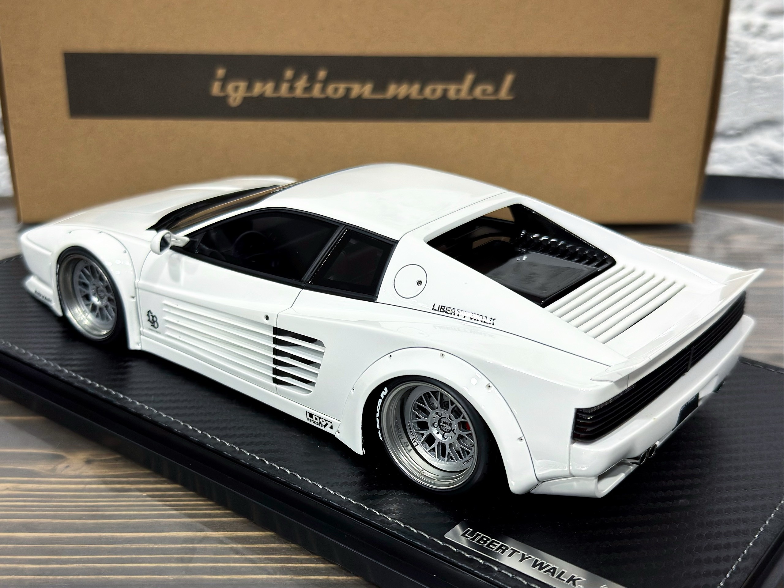 IG3751 Ignition Model Ferrari LB-WORKS 512 White 1:18 — изображение 10