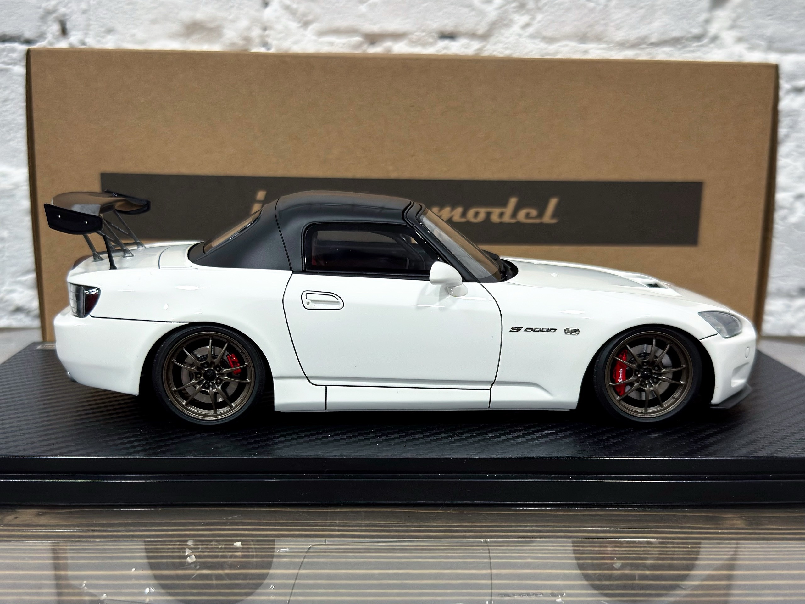 IG3917 Ignition Model Honda S2000 (AP1) White 1:18 — изображение 4