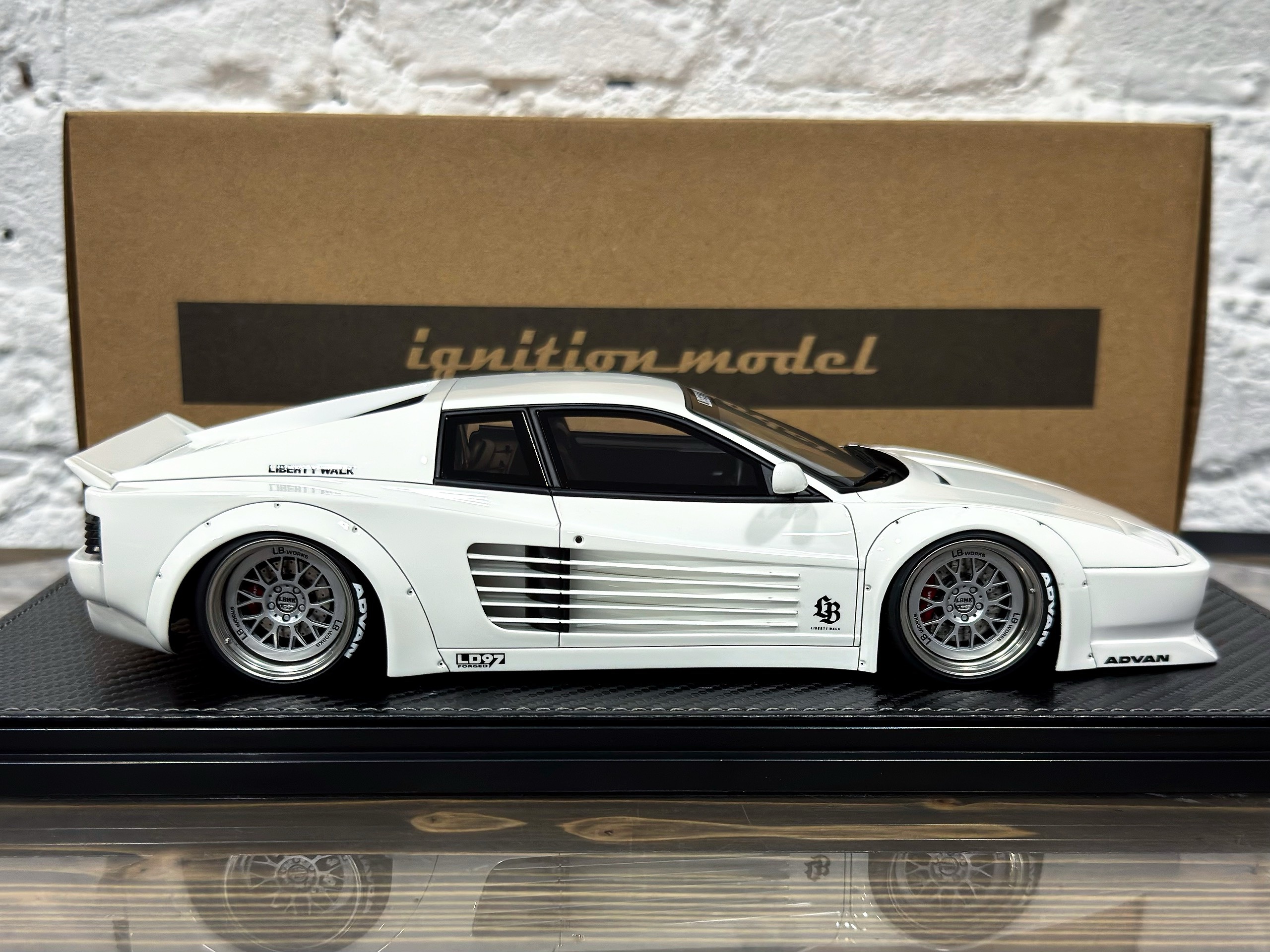 IG3751 Ignition Model Ferrari LB-WORKS 512 White 1:18 — изображение 4