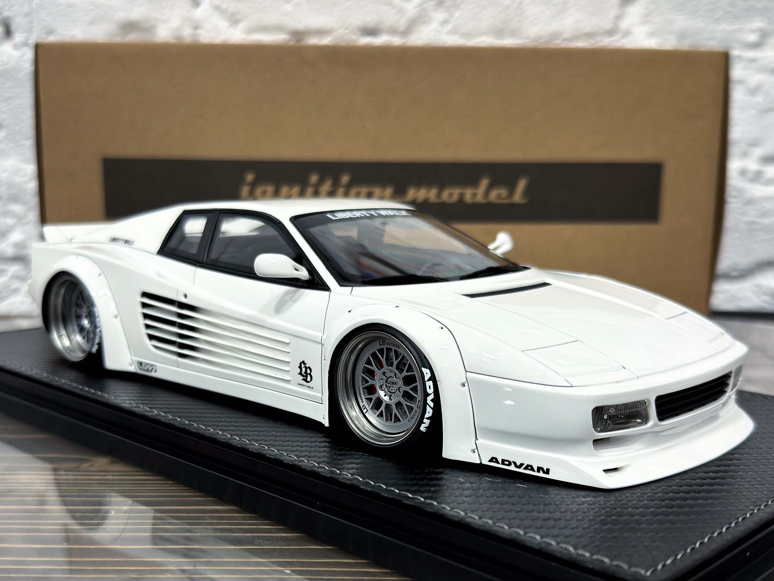 IG3751 Ignition Model Ferrari LB-WORKS 512 White 1:18 — изображение 3