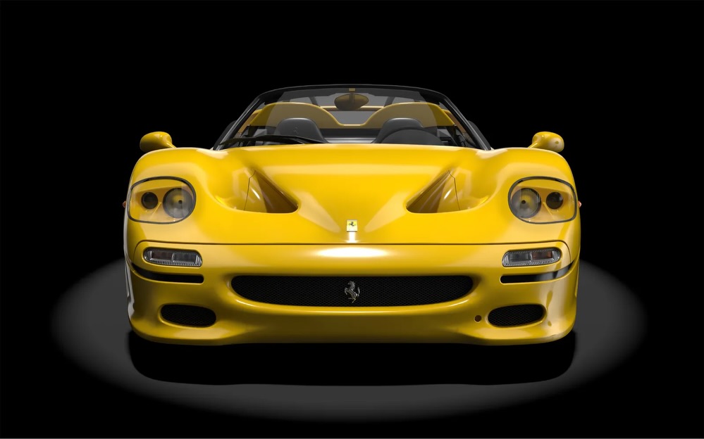 HK63 Pocher Ferrari F50 Giallo Modena Kit 1:8 — изображение 2