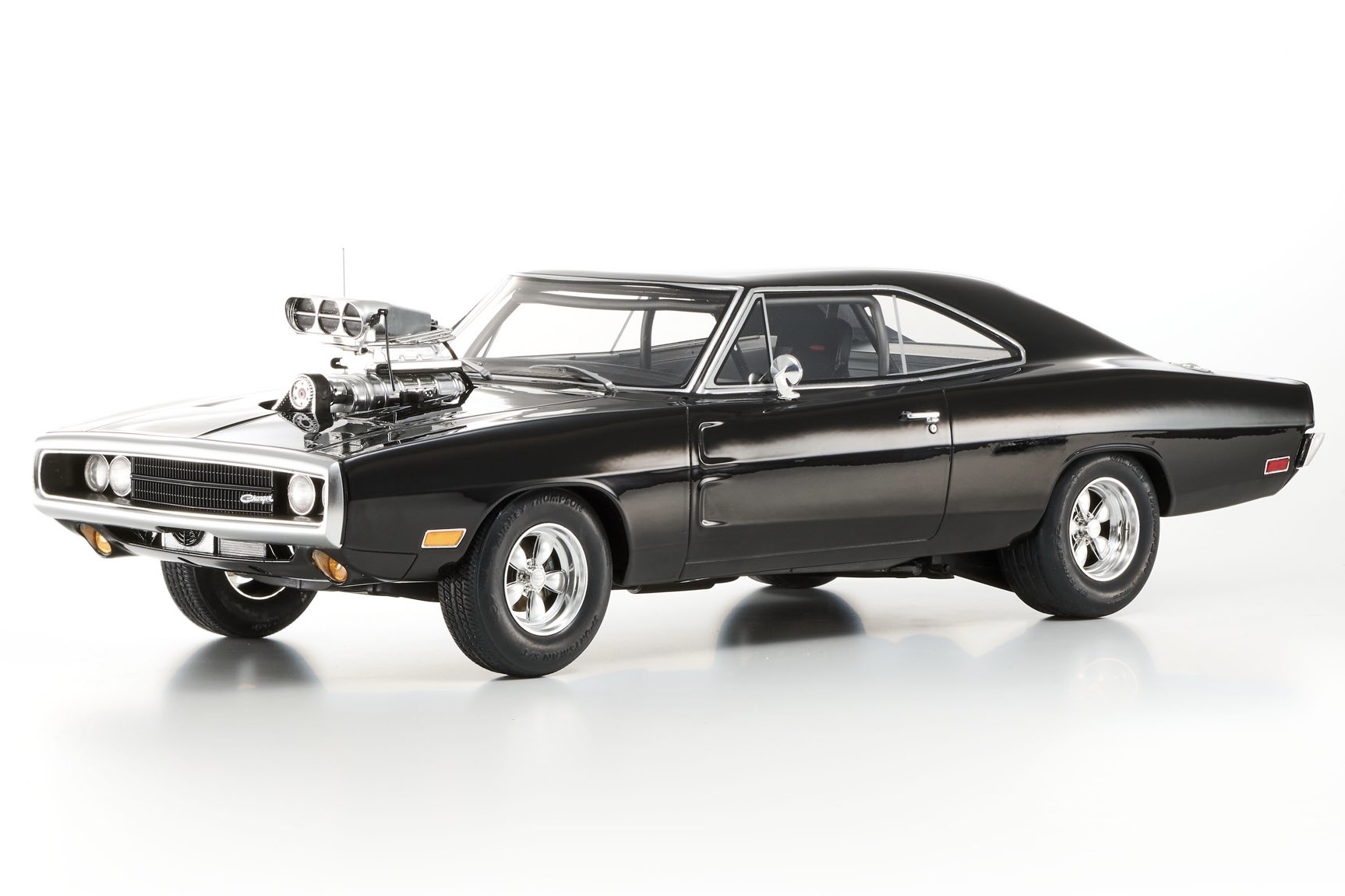 KSR12008A Kyosho Dodge Charger R/T 1970 "Fast & Furious" Black 1:12