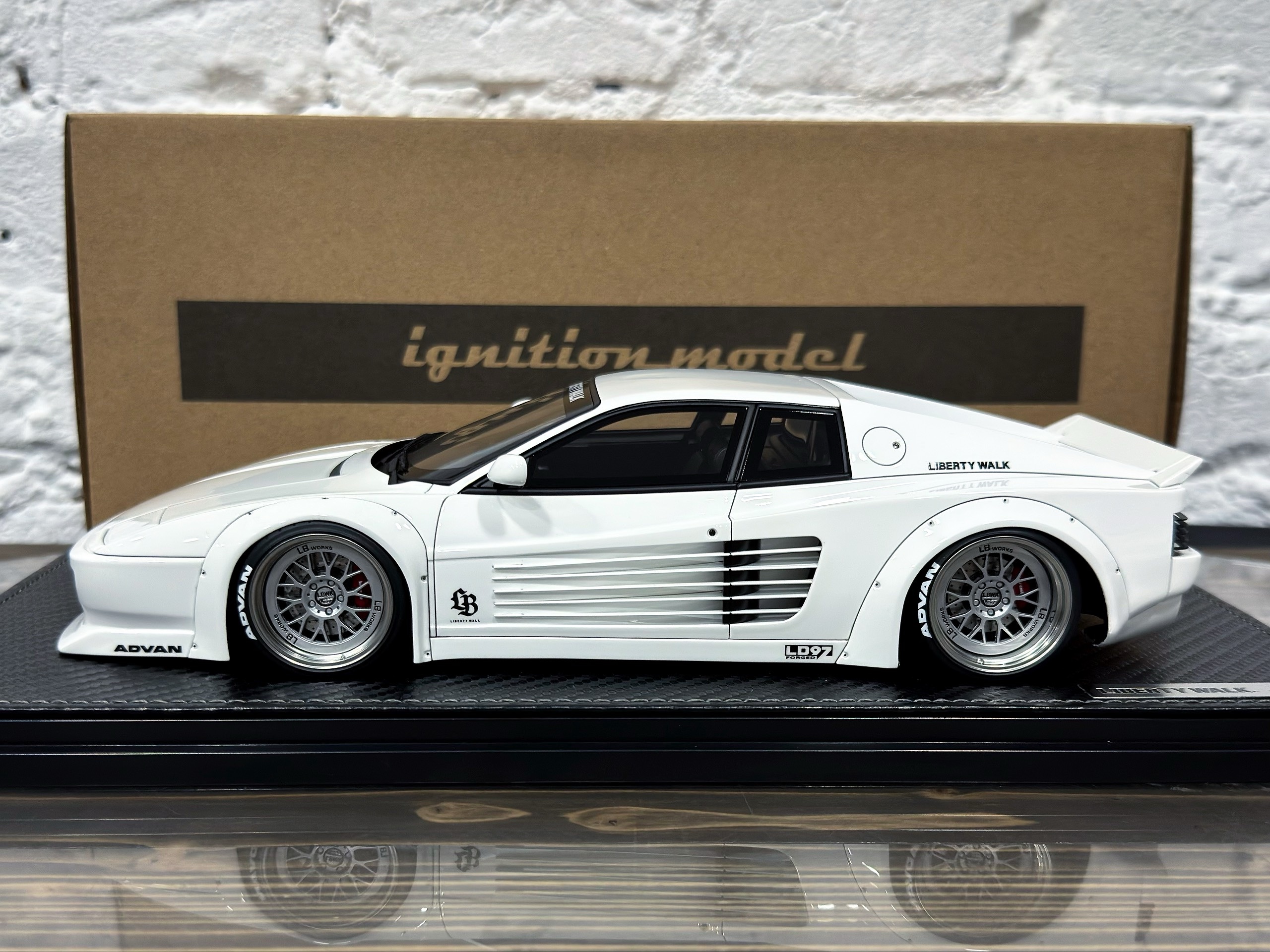IG3751 Ignition Model Ferrari LB-WORKS 512 White 1:18 — изображение 8