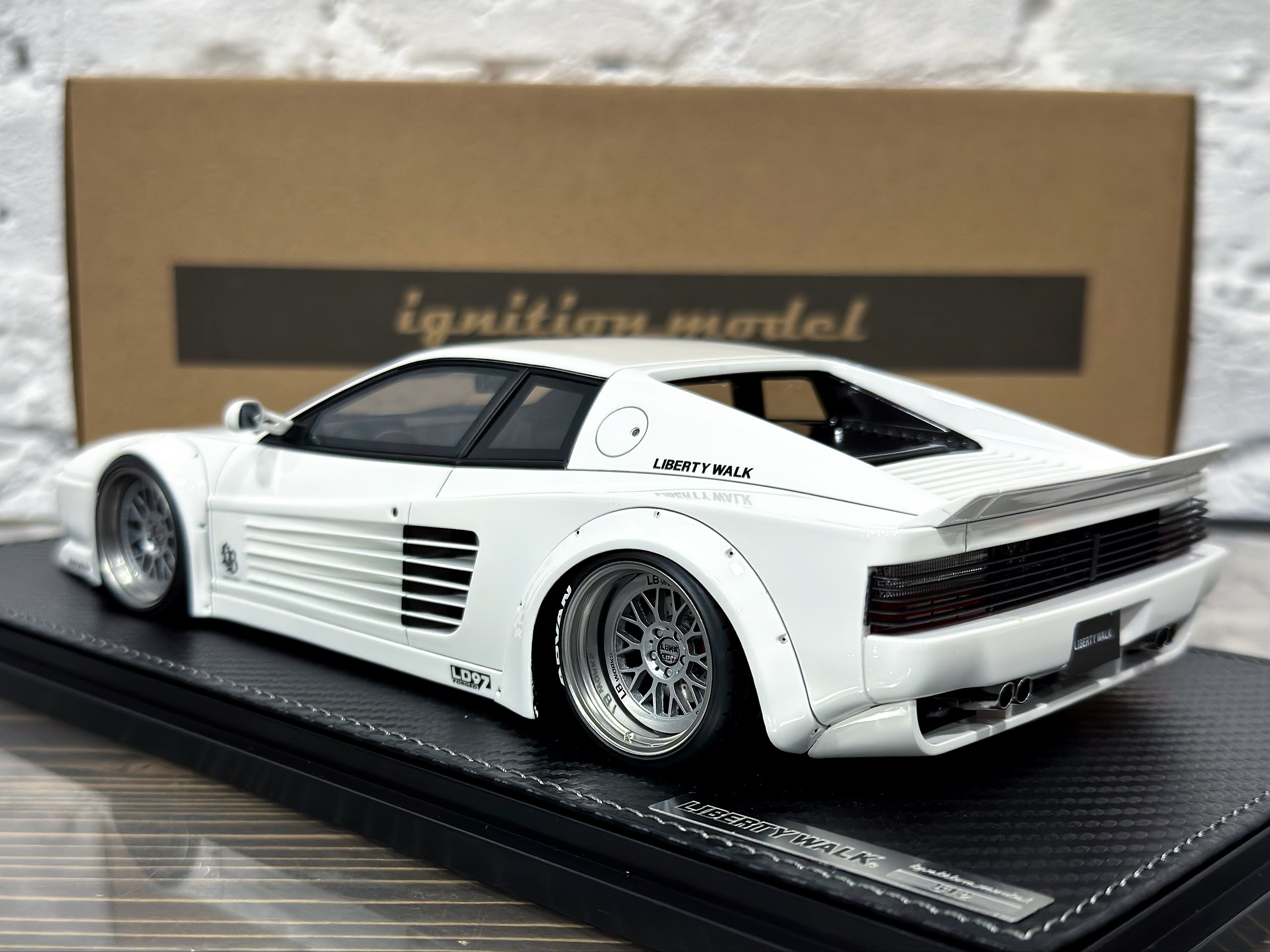 IG3751 Ignition Model Ferrari LB-WORKS 512 White 1:18 — изображение 7