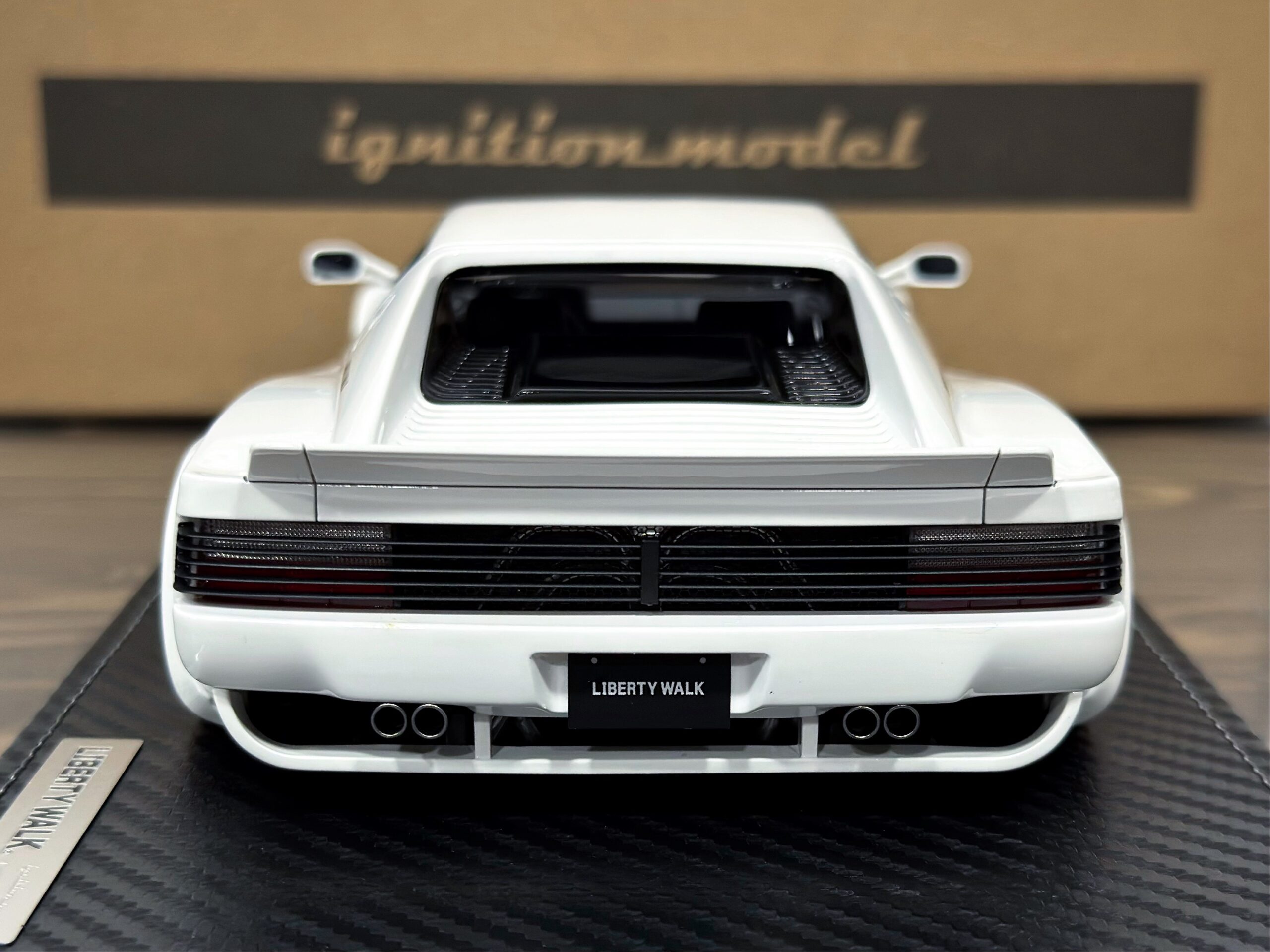 IG3751 Ignition Model Ferrari LB-WORKS 512 White 1:18 — изображение 6