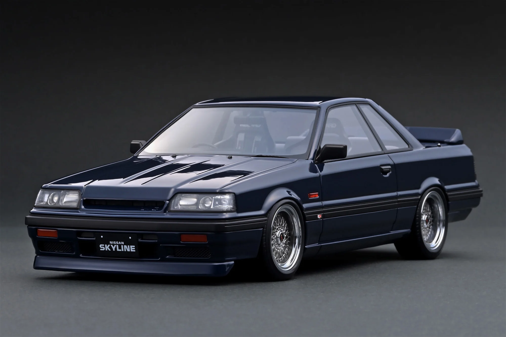 IG4008 Ignition Model Nissan Skyline GTS-R (R31) Blue Black 1:18