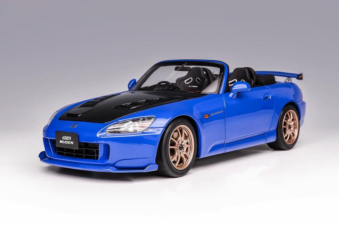 M85121 Motorhelix Honda S2000 Mugen Apex Blue 1:18
