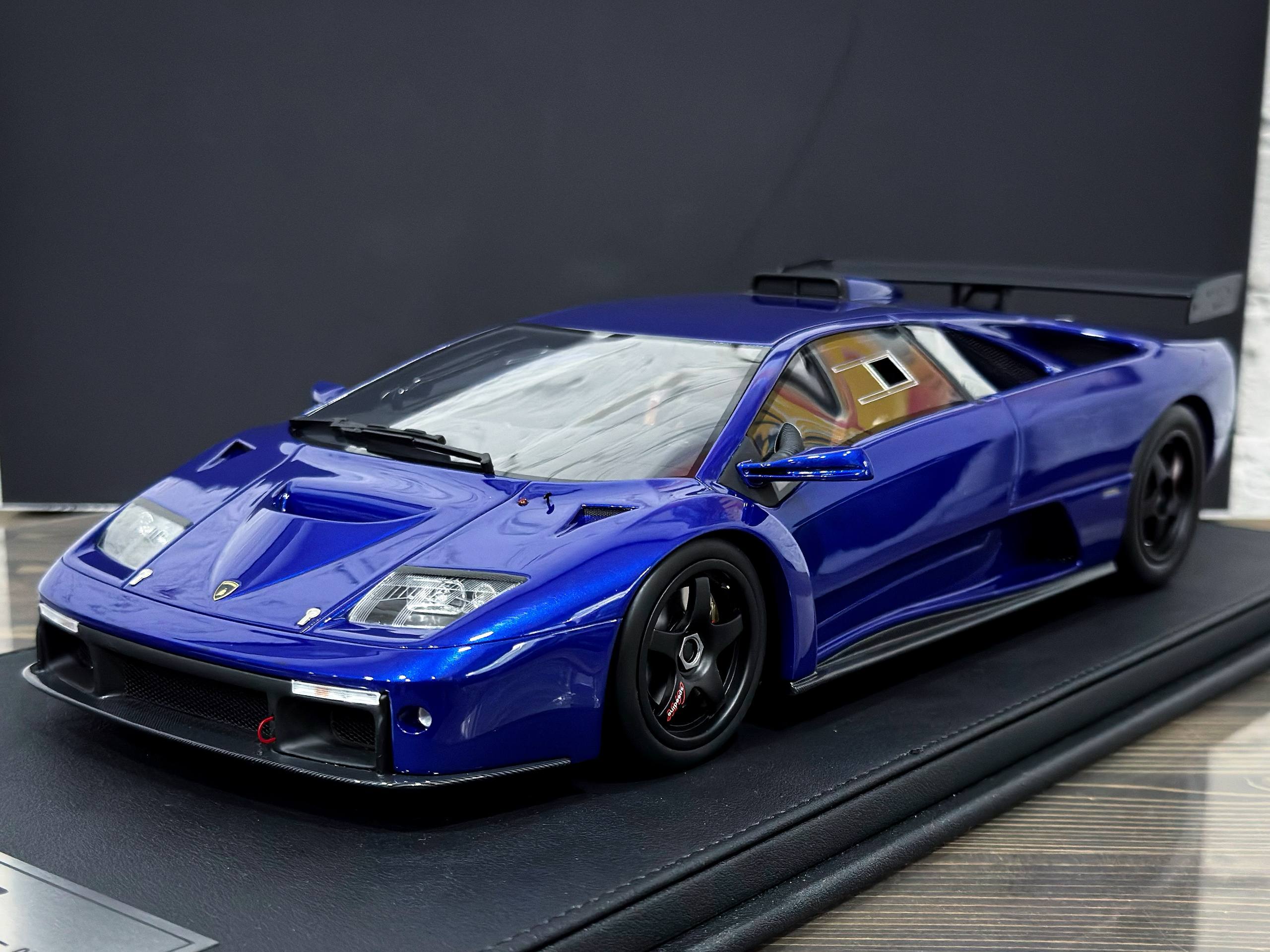 GL Model Lamborghini Diablo GTR Blue 1:12