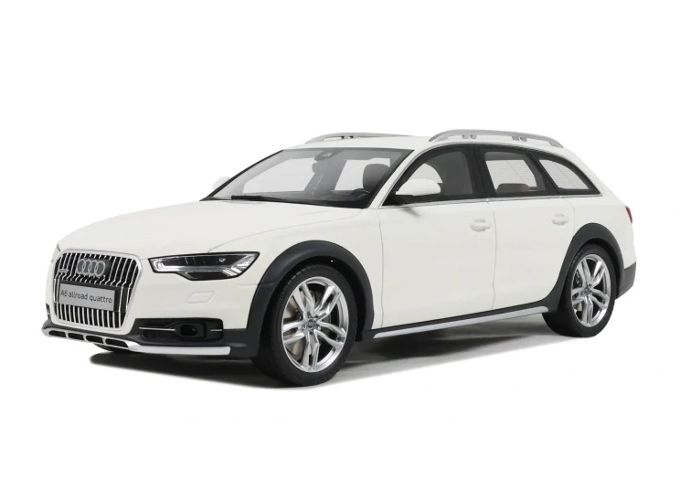 OT1286 Otto Mobile Audi C7 All Road Irbis White 1:18