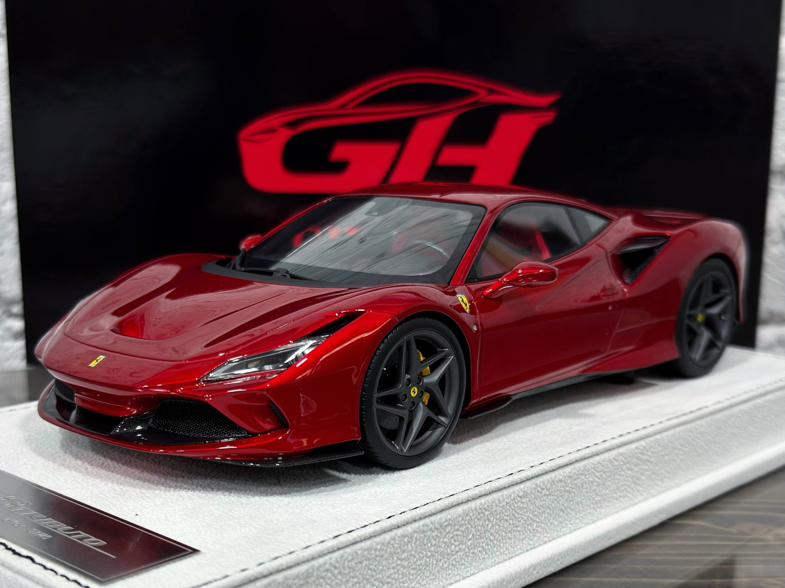 GH Model Ferrari F8 Tributo Metallic Red 1:18