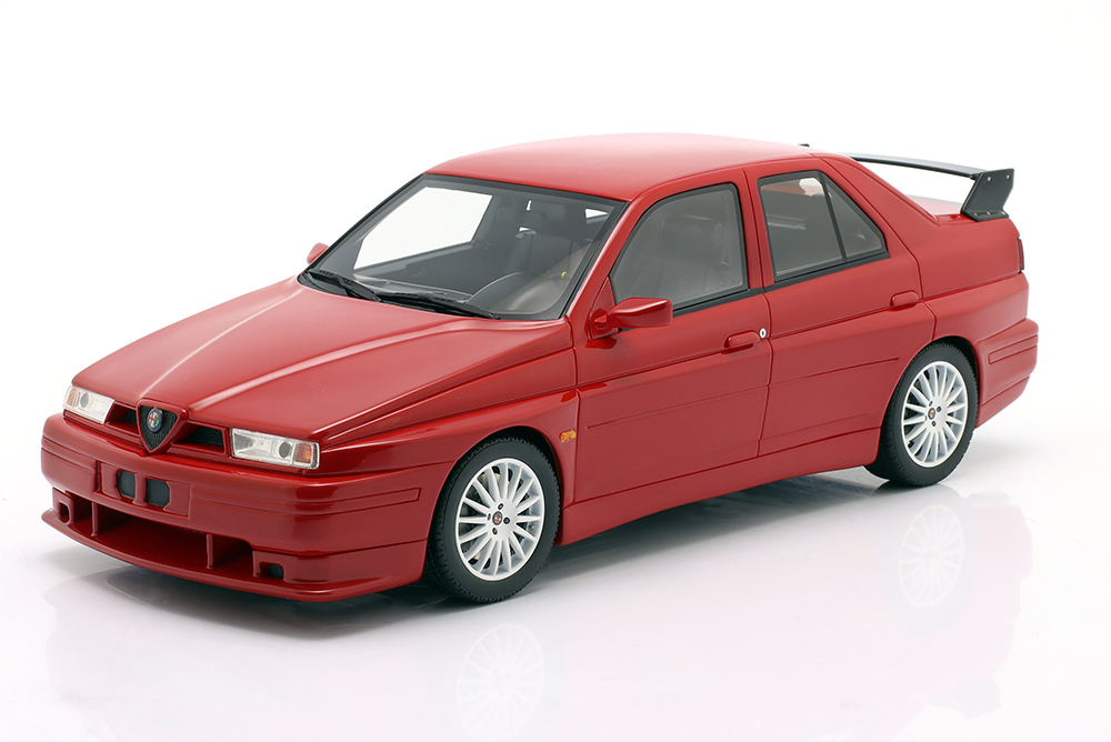 OT1132 Otto Mobile Alfa Romeo 155 GTA Stradale Alfa Red 130 1993 1:18