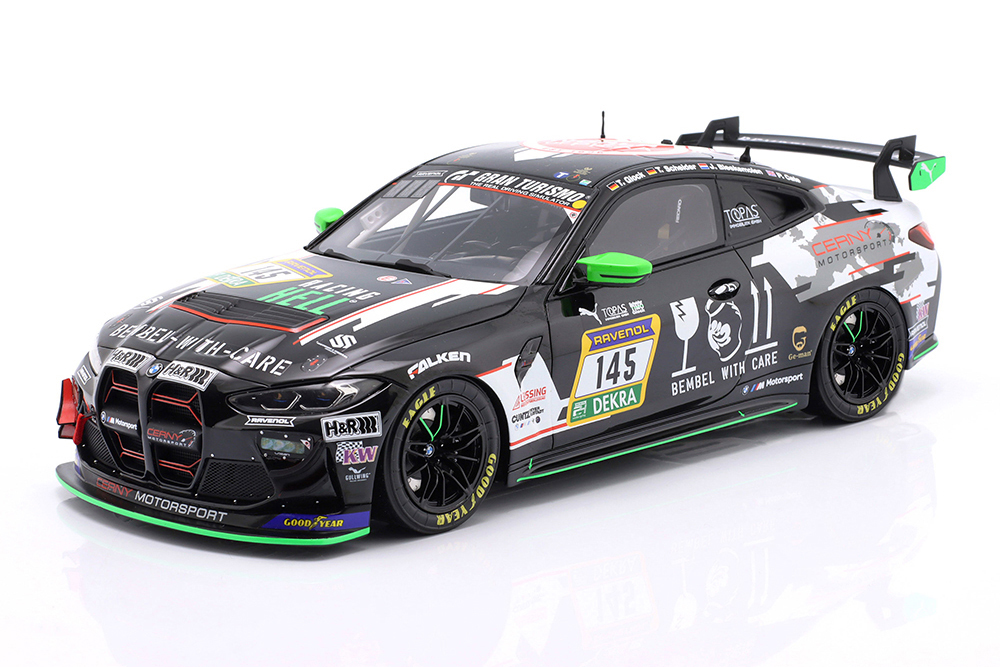 OT1172 Otto Mobile BMW M4 GT4 Black Cerny Motorsport 2024 1:18