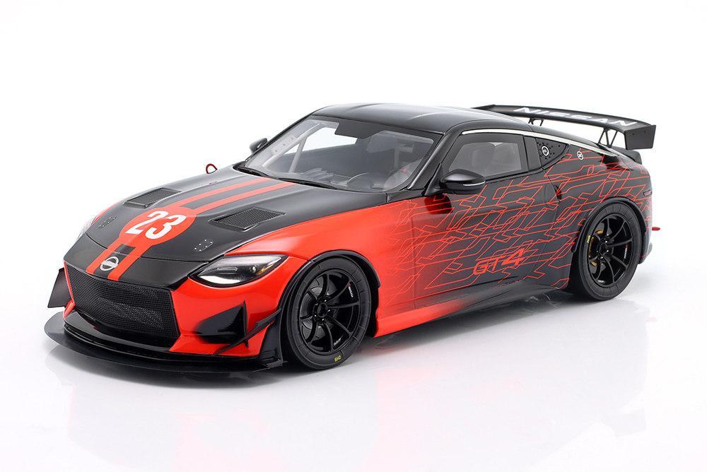 OT1229 Otto Mobile Nissan Z GT4 2022 SEMA Show Red 2022 1:18