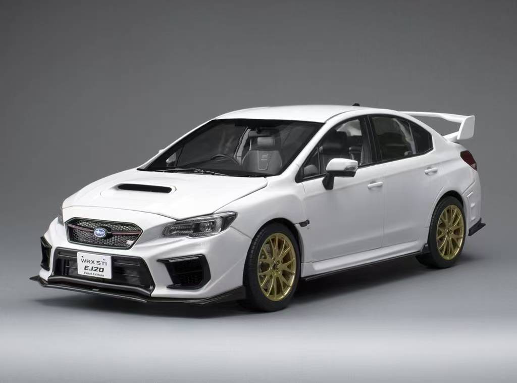 5559 Sun Star Subaru WRX STI EJ20 Blue Pearl 1:18
