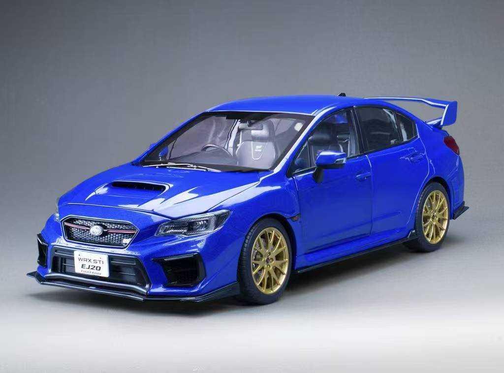 5558 Sun Star Subaru WRX STI EJ20 Blue Pearl 1:18