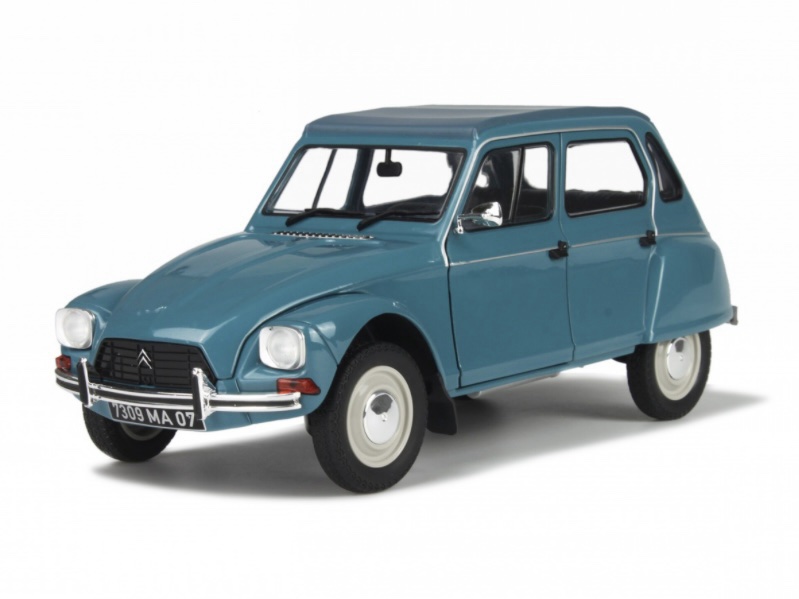 S1800301 Solido Citroën Dyane 6 Bleu AC639 1967 1:18