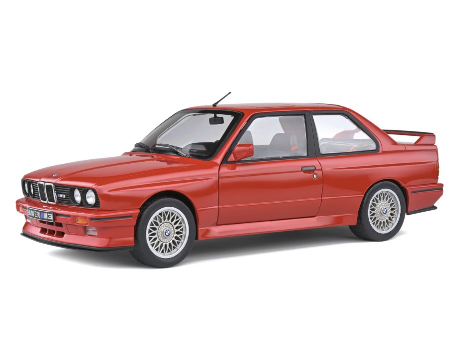 S1801502 Solido BMW E30 M3 Red 1986 1:18