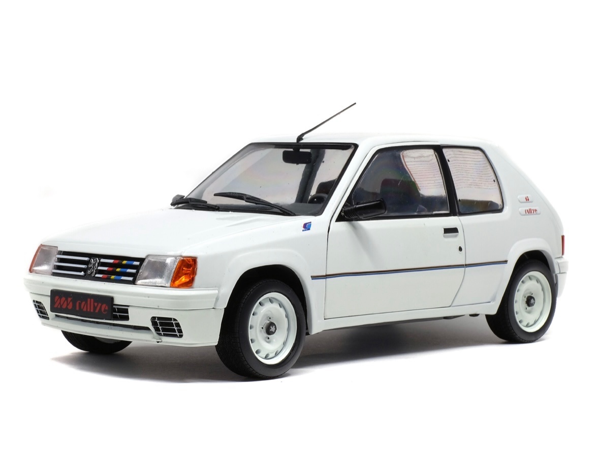 S1801701 Solido Peugeot 205 MK.1 1.3L Rallye 1988 Blank Meije 1:18