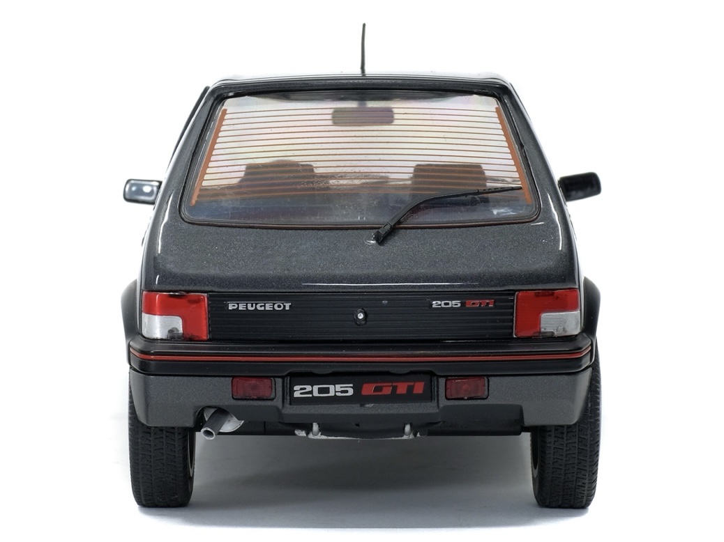 S1801704 Solido Peugeot 205 GTI 1.9L MK2 Gris Magnum 1990 1:18 — изображение 3