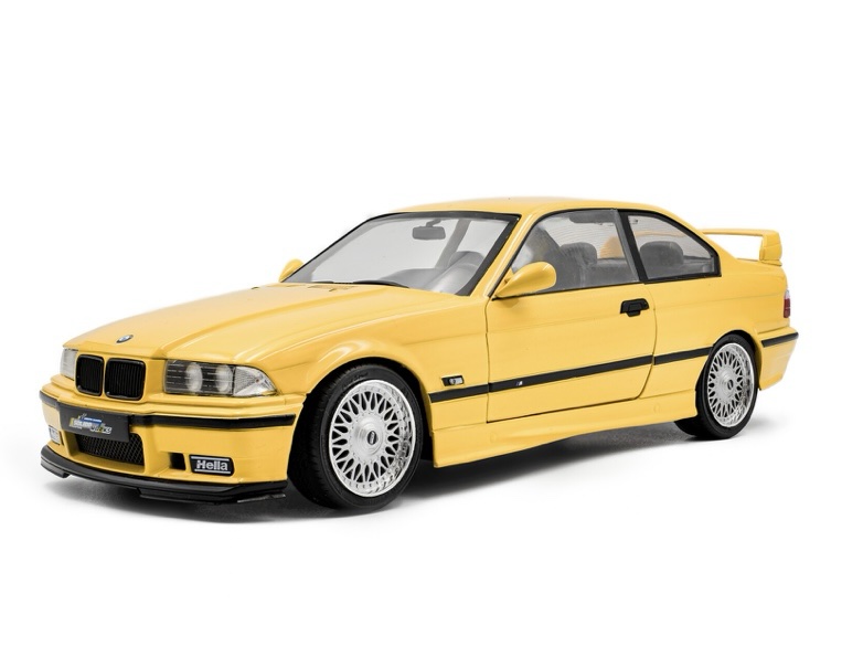 S1803917 Solido BMW M3 Coupe Solido Works Dakar Yellow 1991 1:18