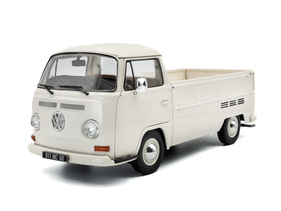 S1809404 Solido Volkswagen T2 Pick Up White 1968 1:18